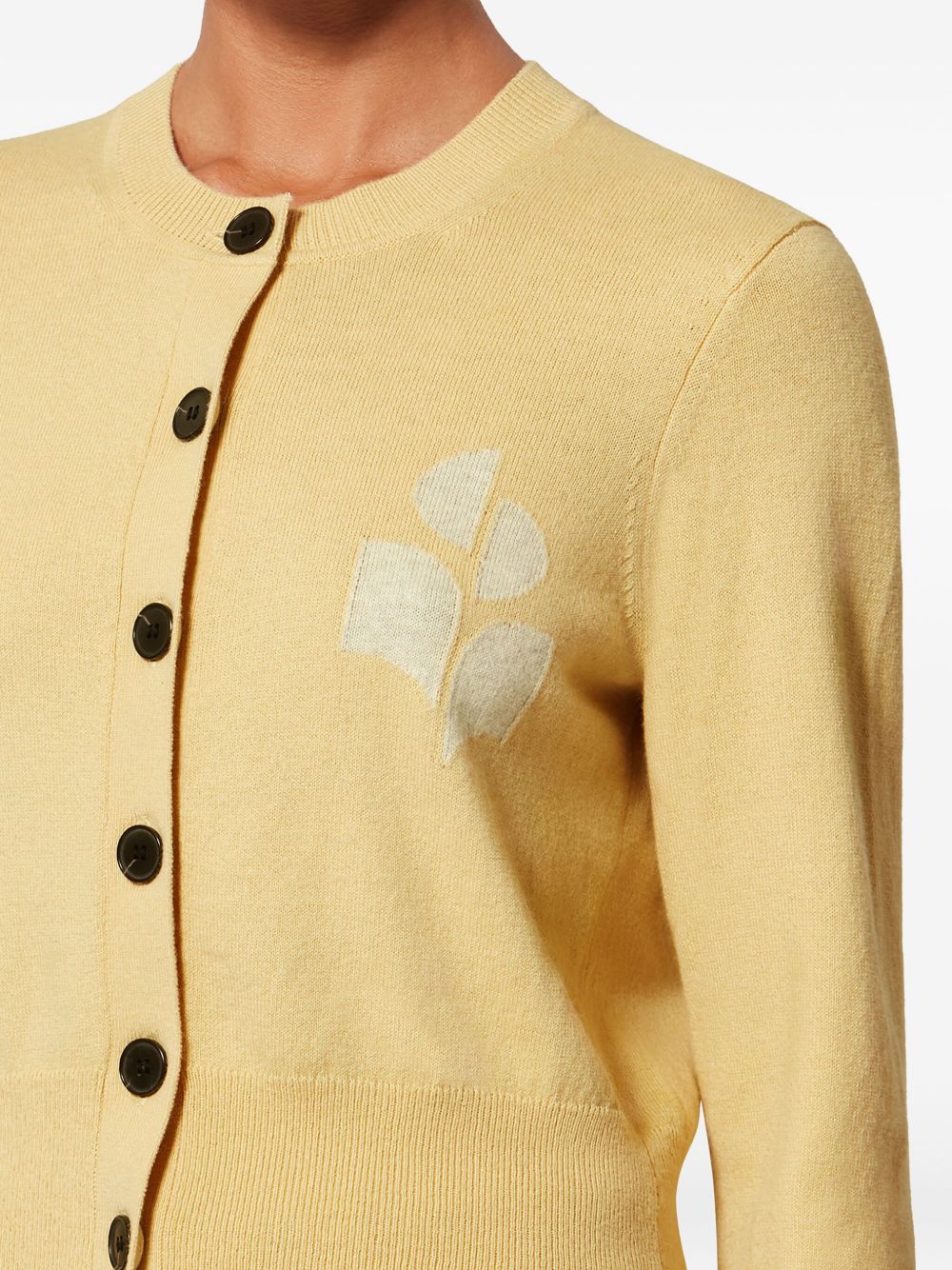 Marant Etoile Women Newton Cotton And Wool Cardigan