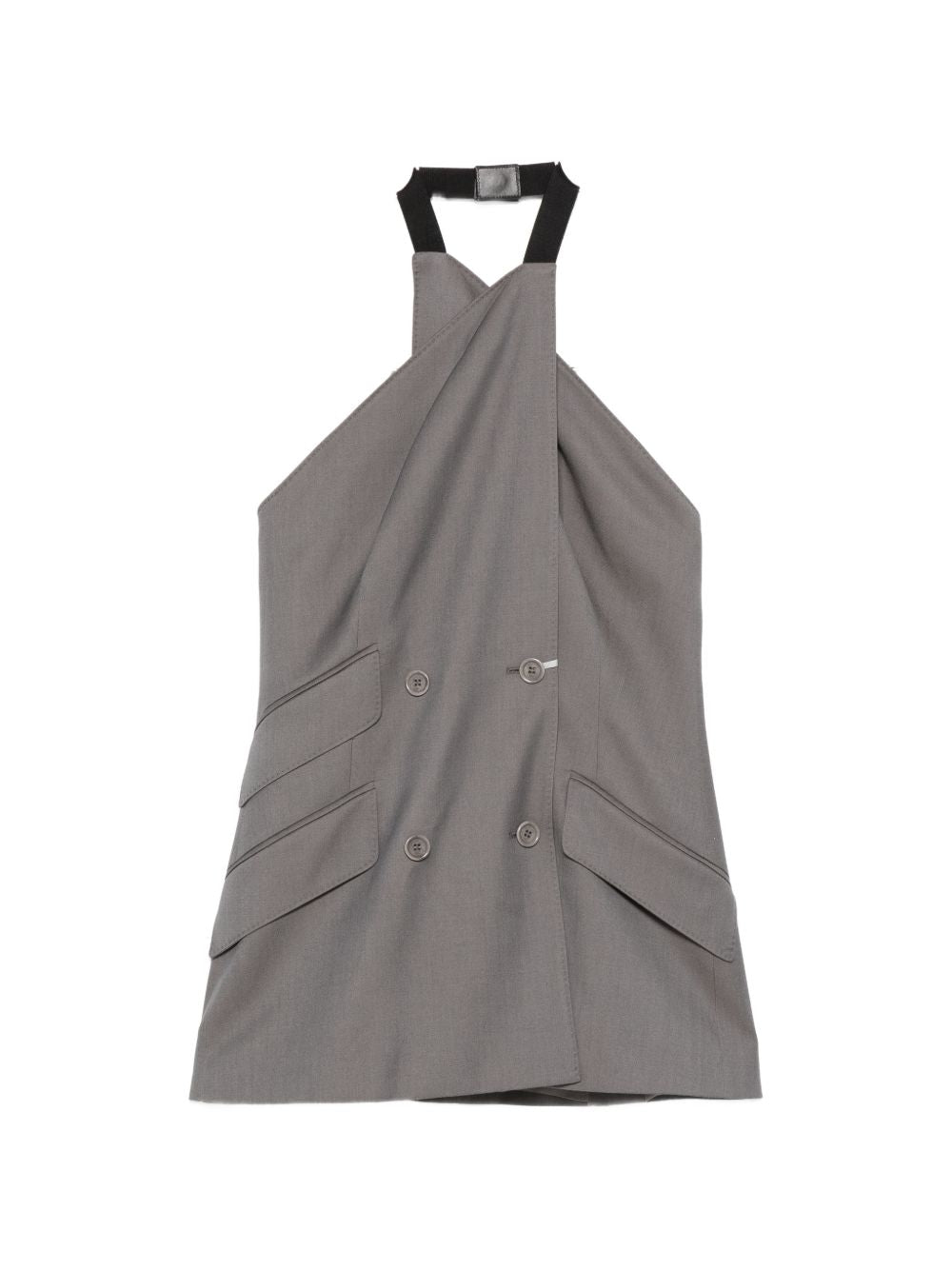 Max Mara Women Wool Halterneck Top