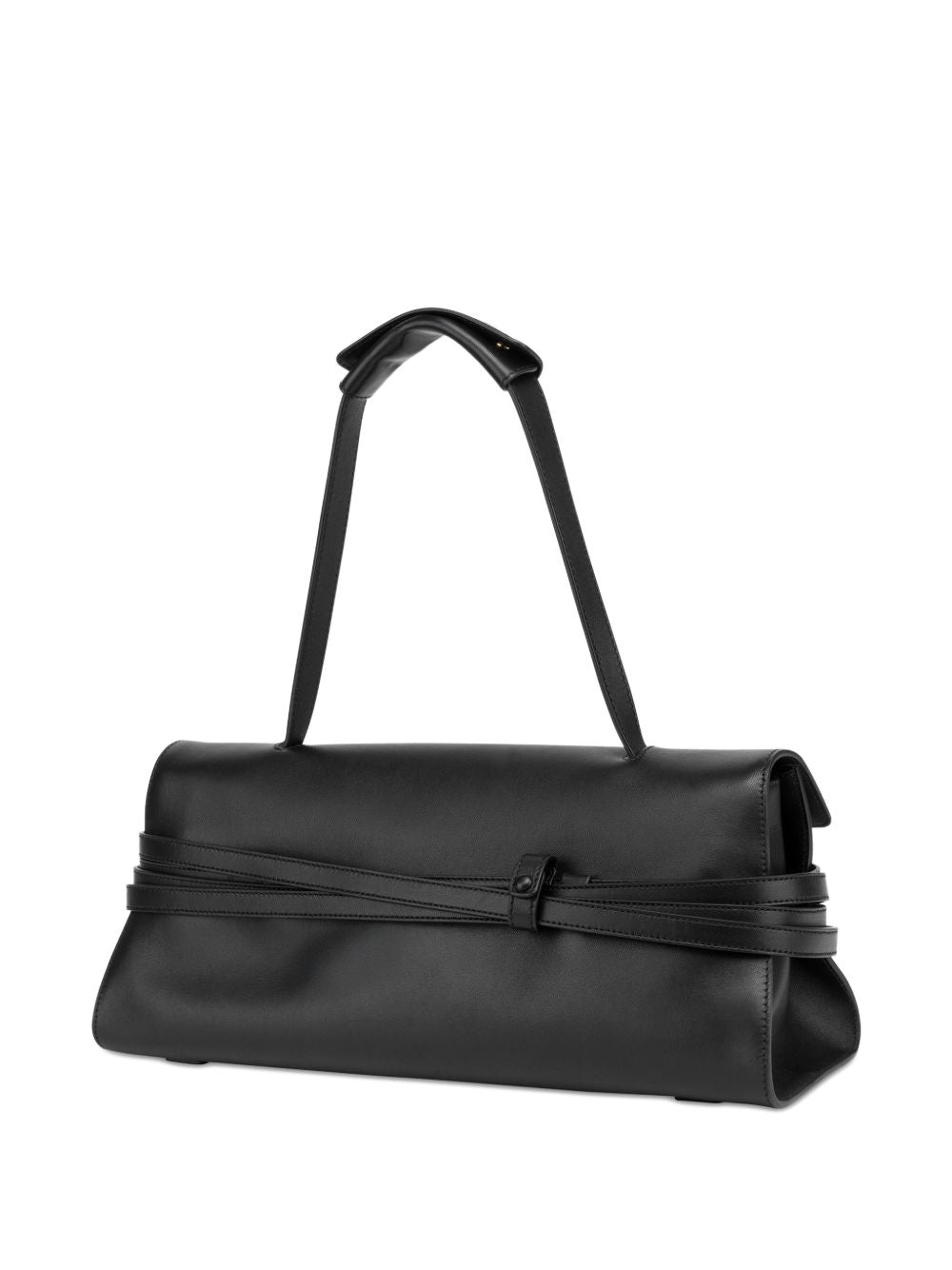 Moschino Women Tie Me Leather Handbag