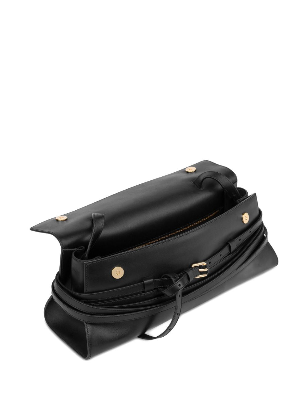 Moschino Women Tie Me Leather Handbag