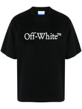 Off-White Men Big Bookish Cotton T-Shirt