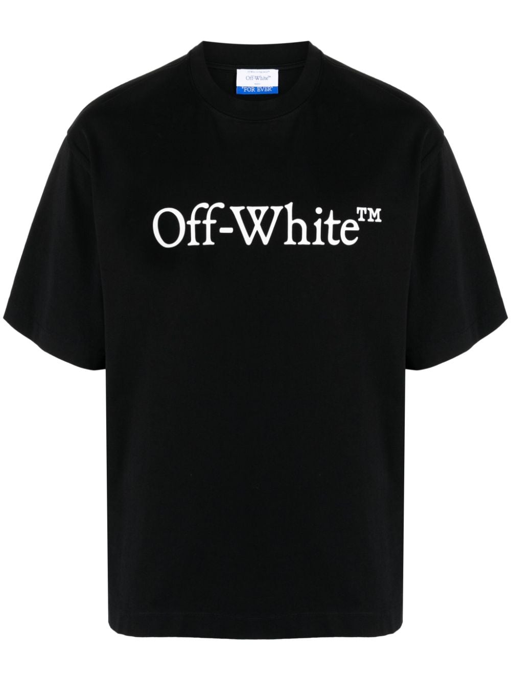 Off-White Men Big Bookish Cotton T-Shirt