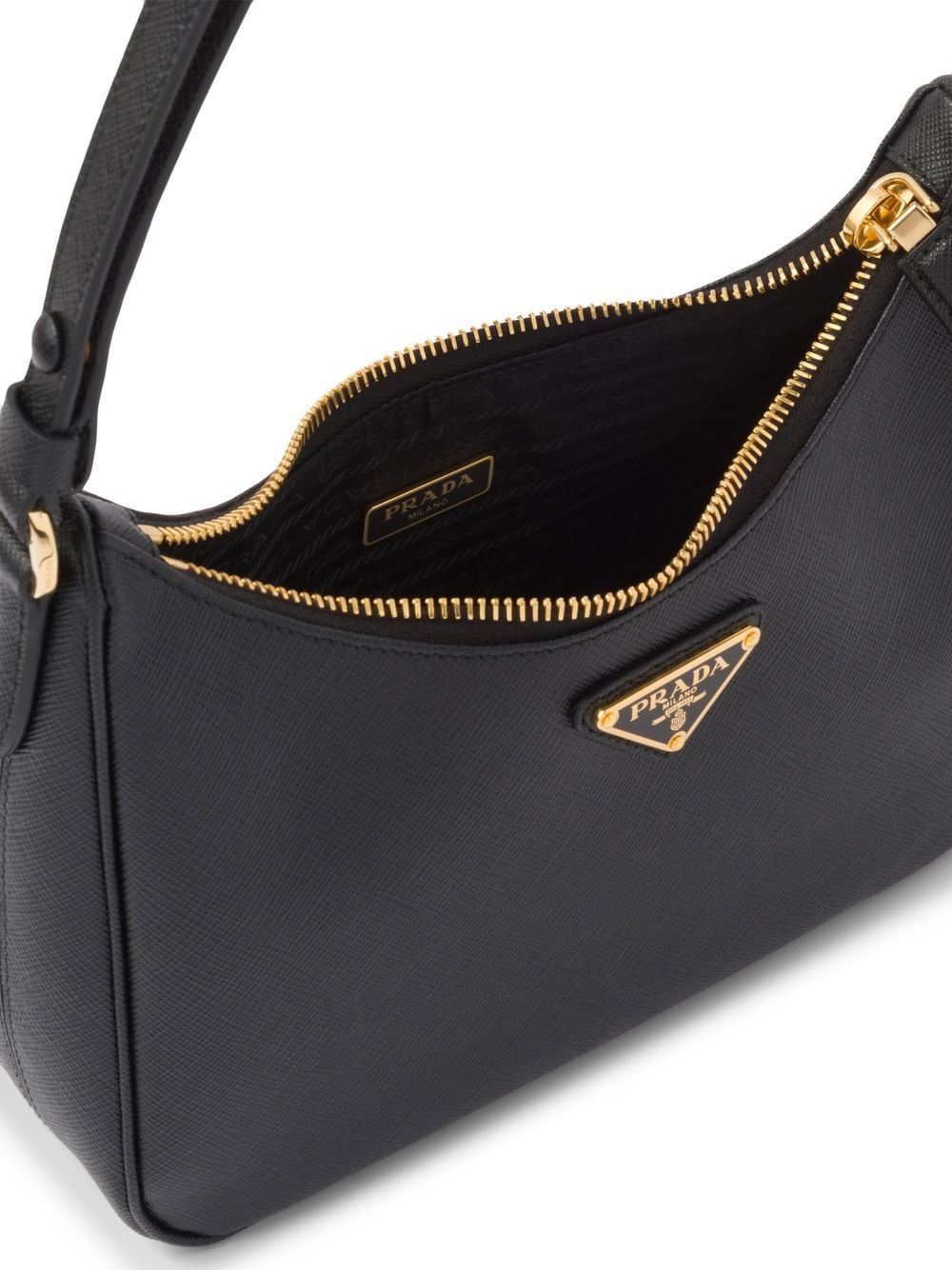 Prada Women Re-Edition Leather Mini Bag