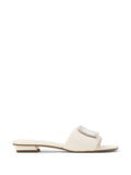 Roger Vivier Women Leather Flat Sandals