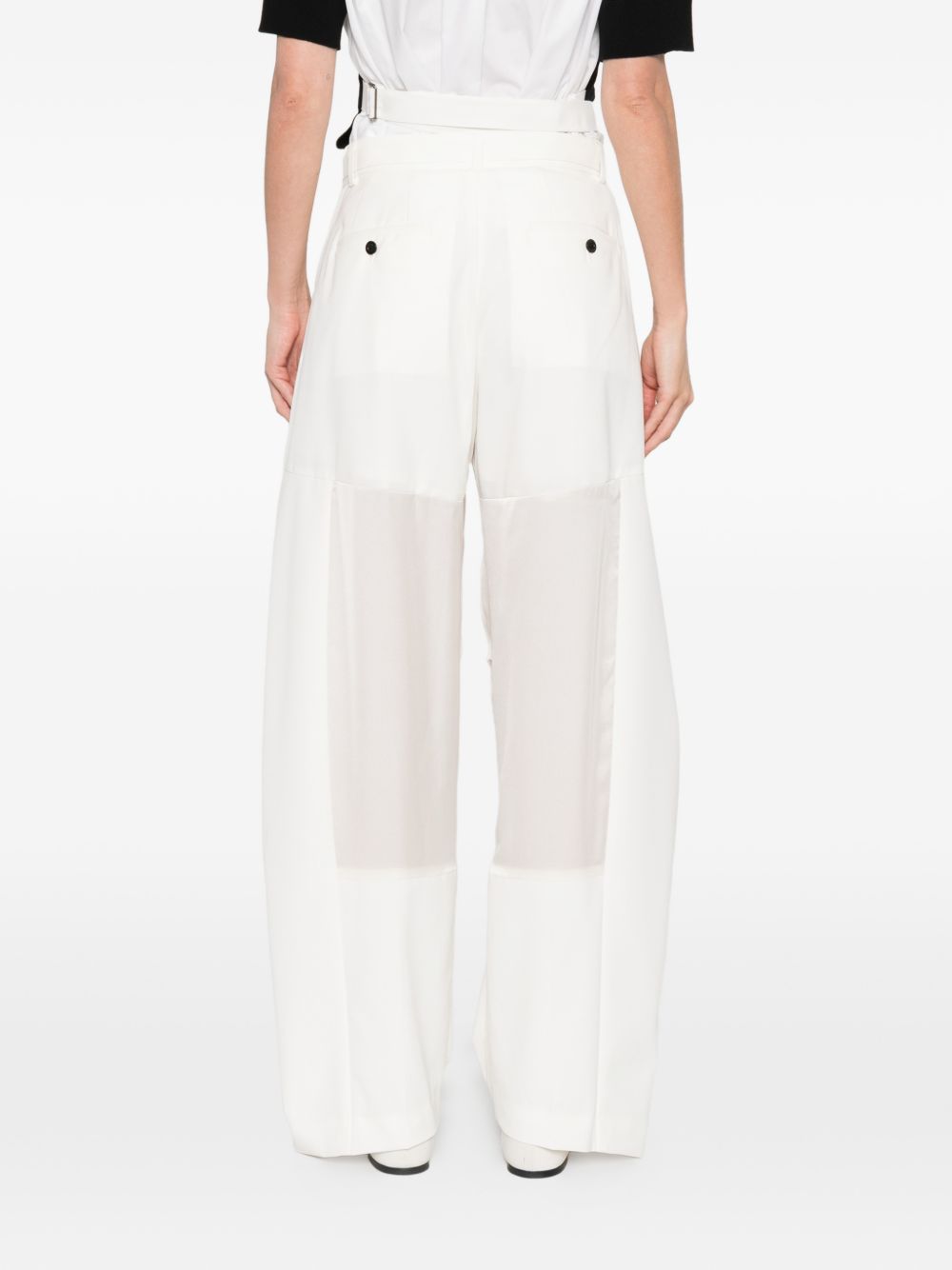 Sacai Women Wool Trousers