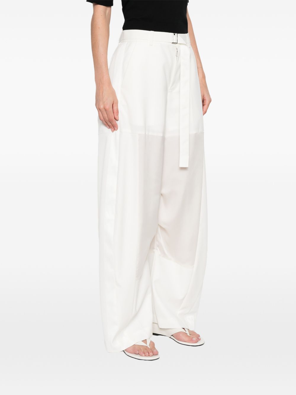 Sacai Women Wool Trousers