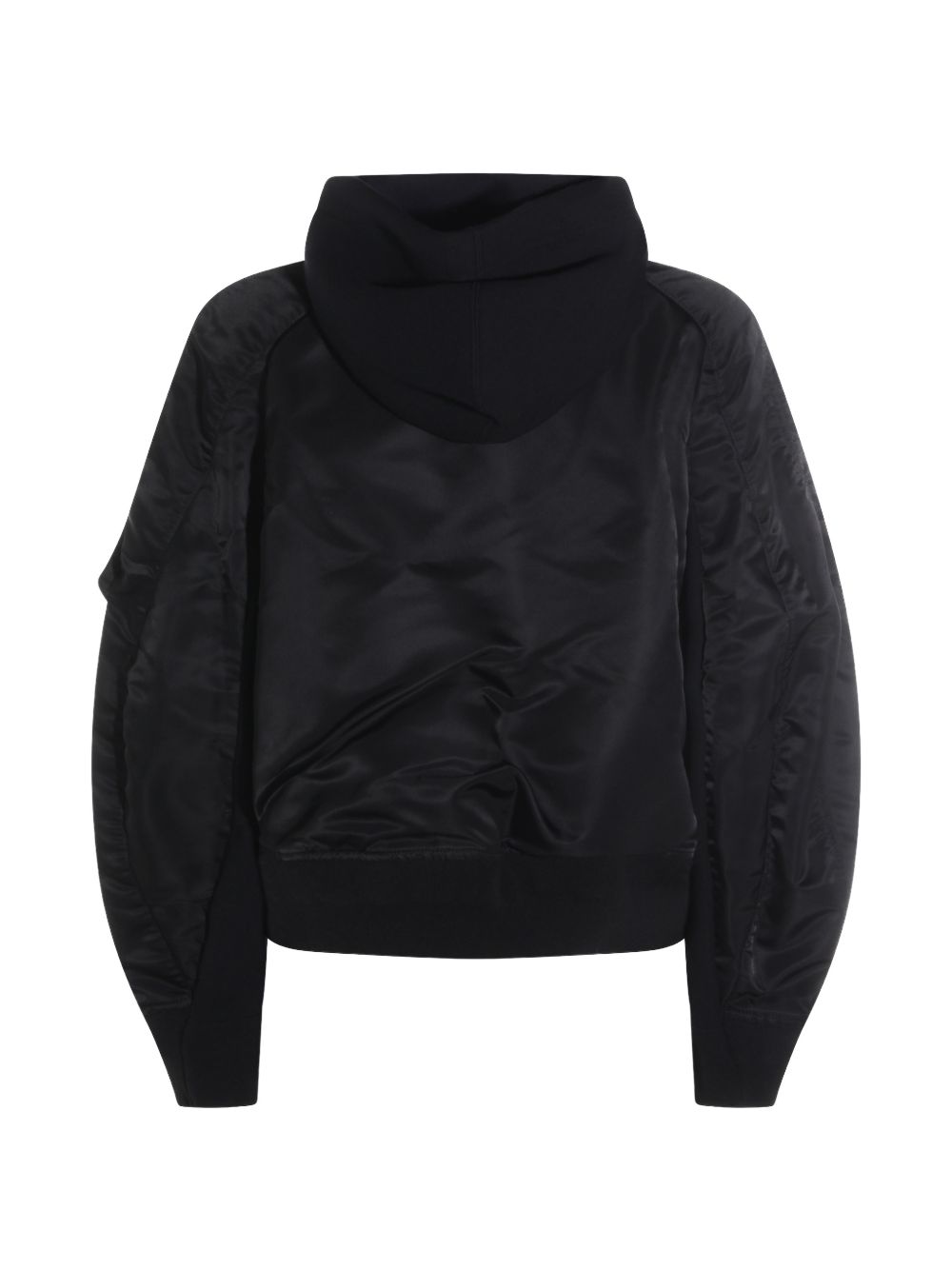 Sacai Women Cotton And Nylon Hoodie
