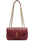 Saint Laurent Women Loulou Small Leather Shoulder Bag