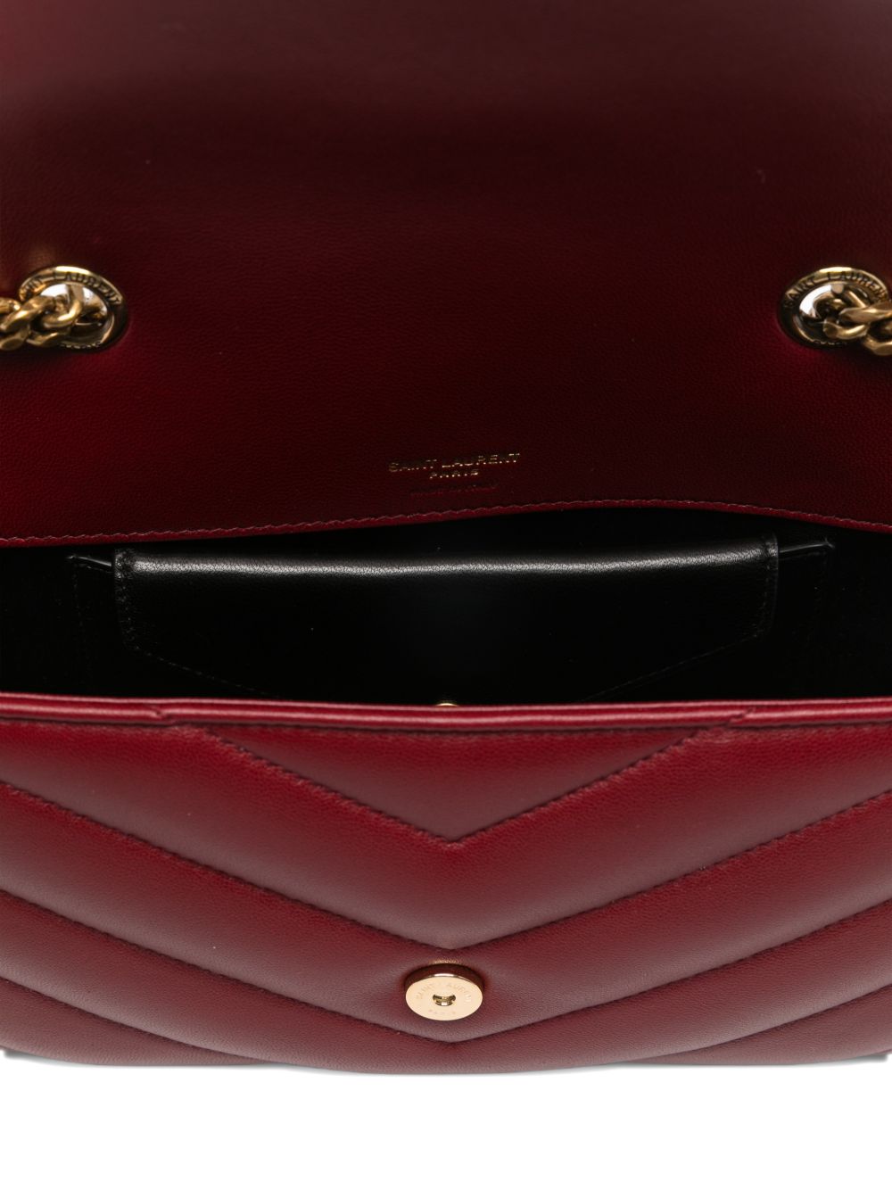 Saint Laurent Women Loulou Small Leather Shoulder Bag