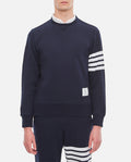 Thom Browne Men Classic Sweatshirt In Classic Loopback 4 Bar