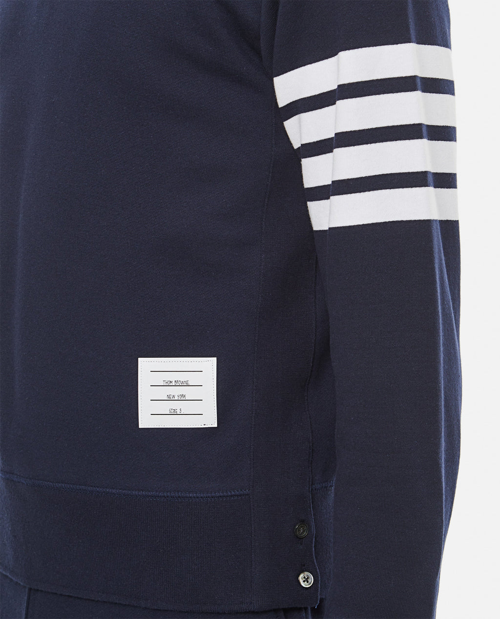 Thom Browne Men Classic Sweatshirt In Classic Loopback 4 Bar