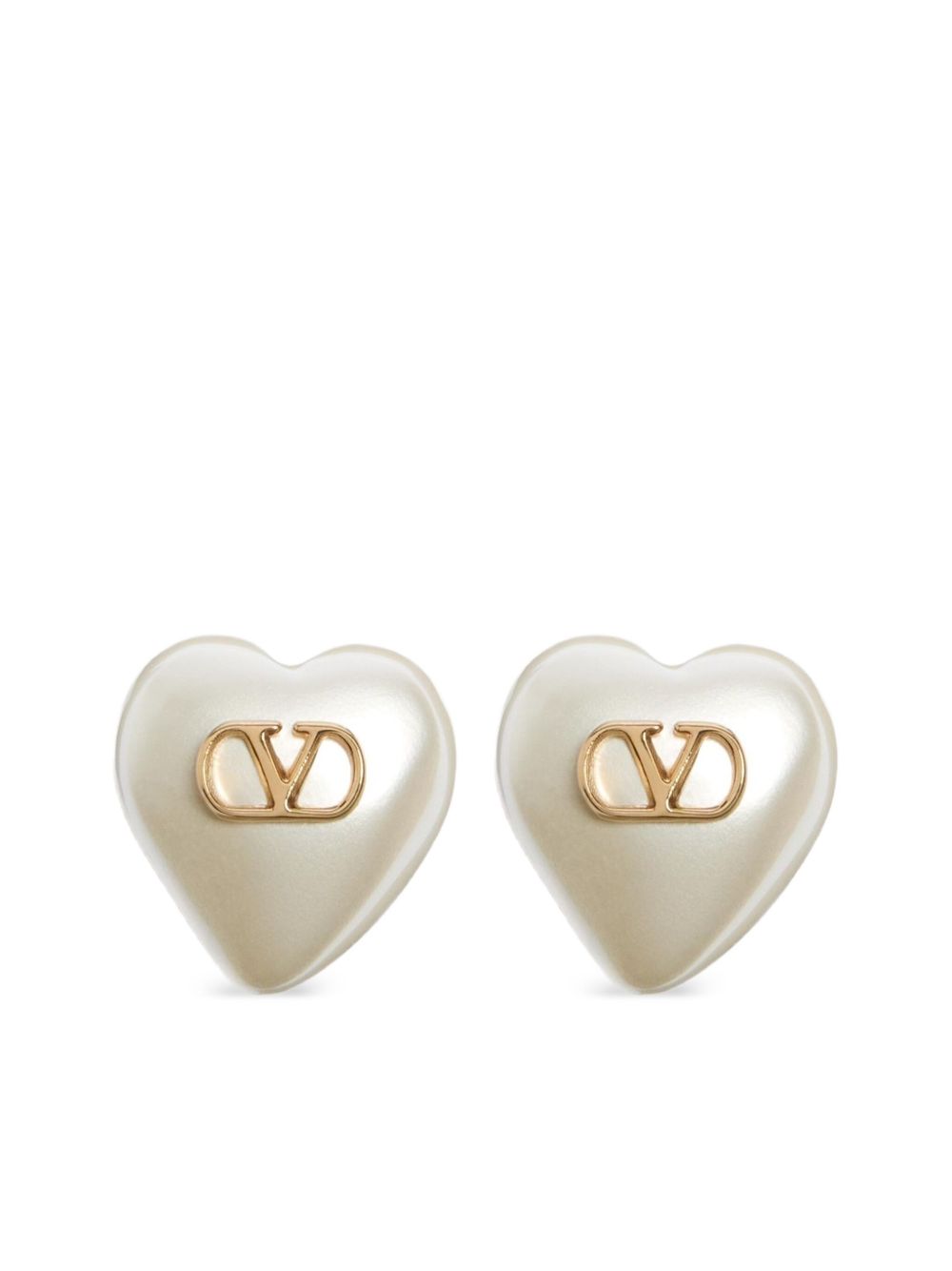 Valentino Garavani Women Vlogo Signature Pearl Earrings