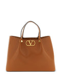 Valentino Garavani Women Vlogo Signature Medium Leather Tote