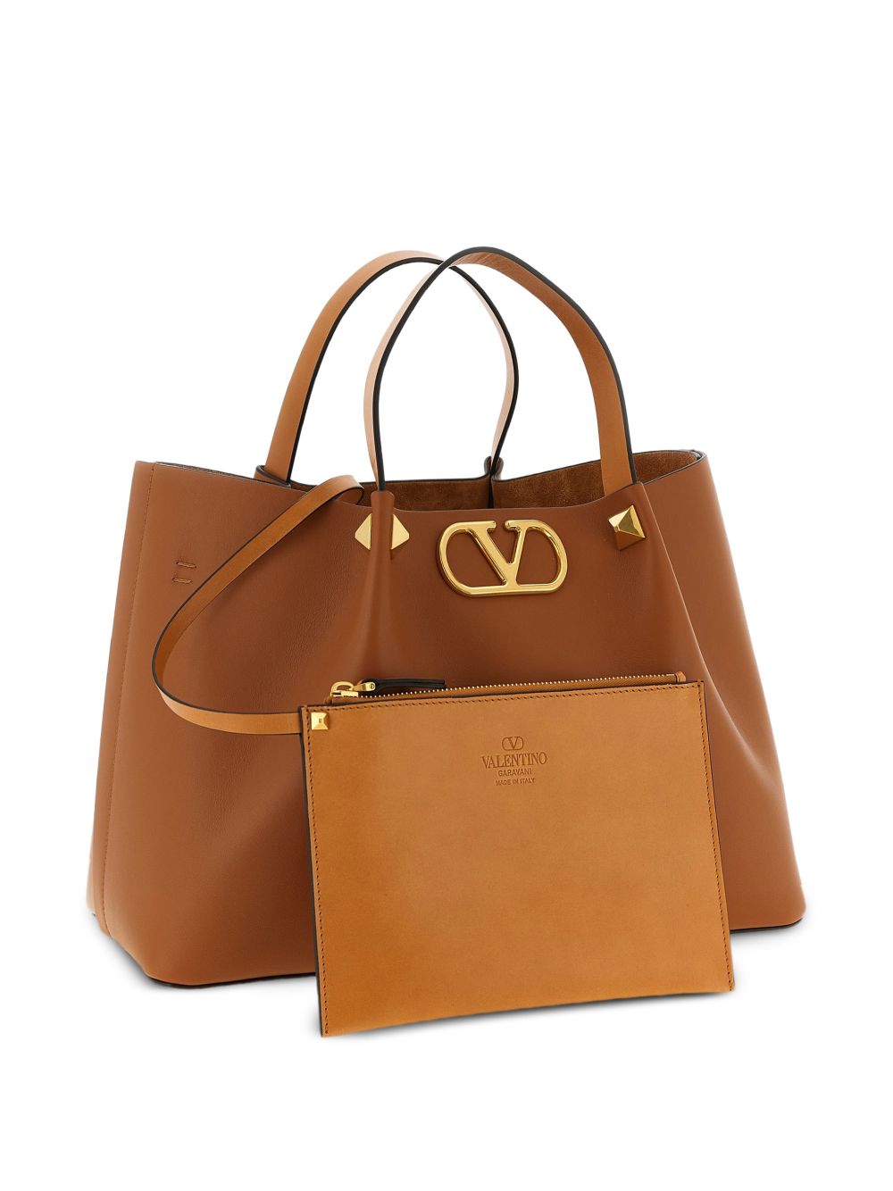 Valentino Garavani Women Vlogo Signature Medium Leather Tote