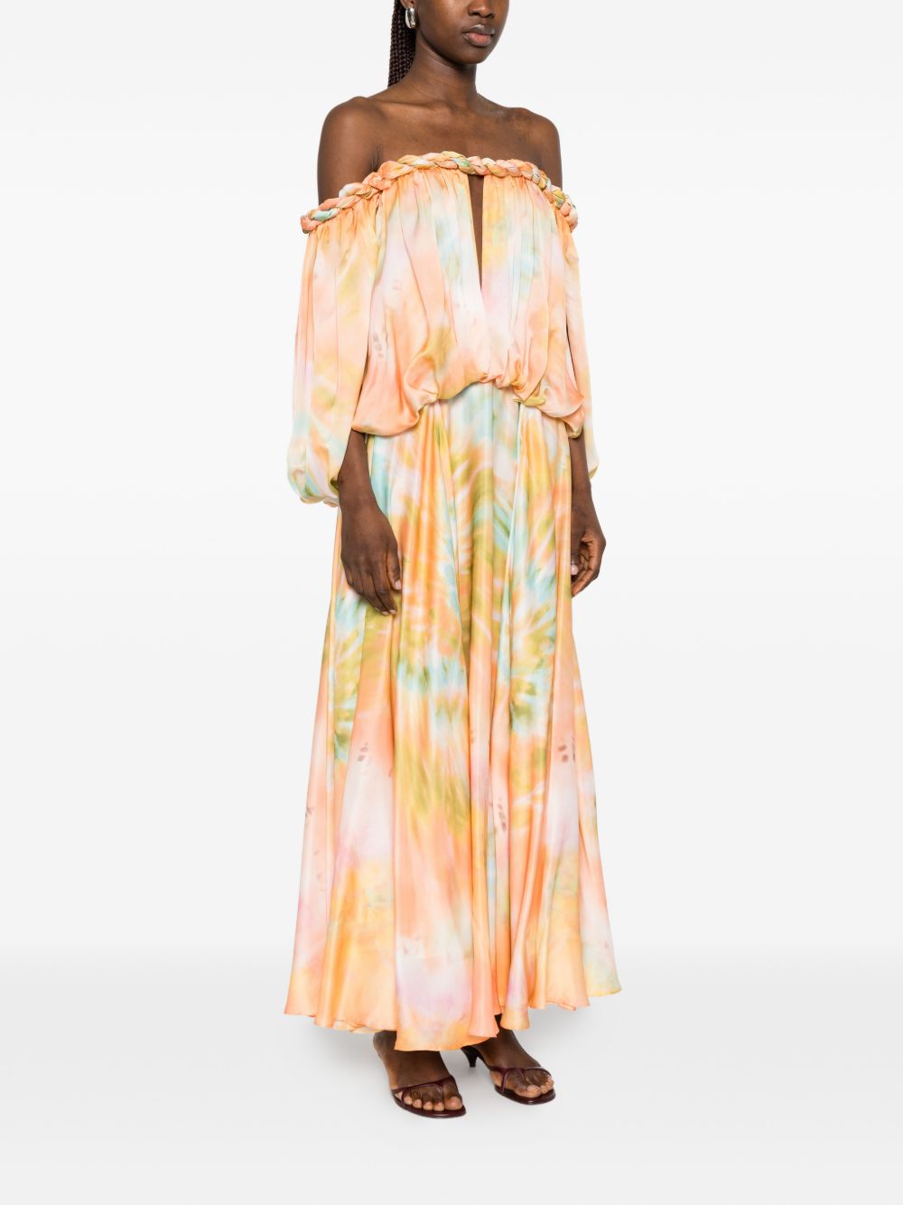 Zimmermann Women Luna Silk Maxi Dress