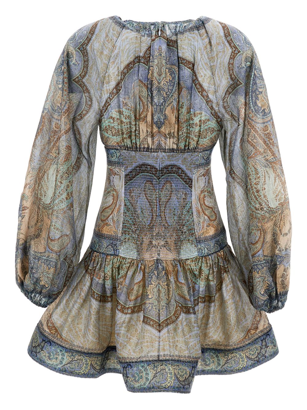 Zimmermann Women Wanderlust Cotton And Silk Mini Dress