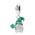 St. Patrick’s Day Gnome with Clover Dangle Charm
