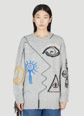 Stella Mccartney Women Folklore Embroidery Sweater