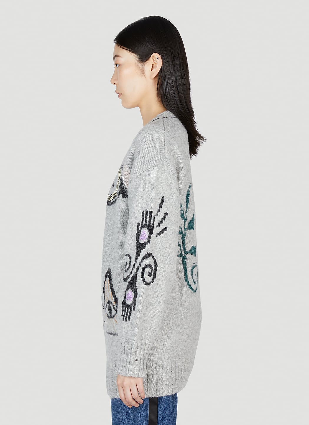 Stella Mccartney Women Folklore Embroidery Sweater