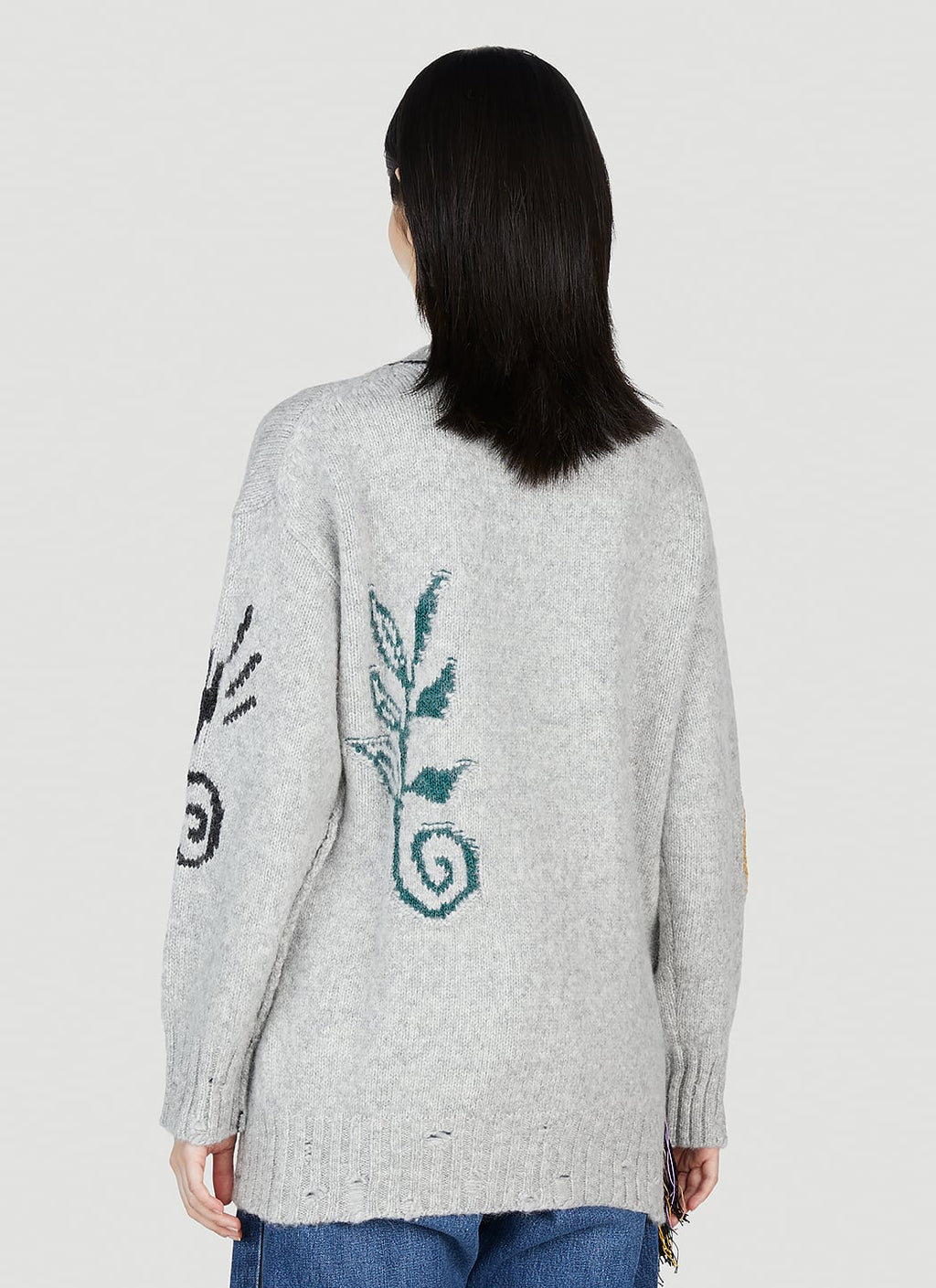 Stella Mccartney Women Folklore Embroidery Sweater