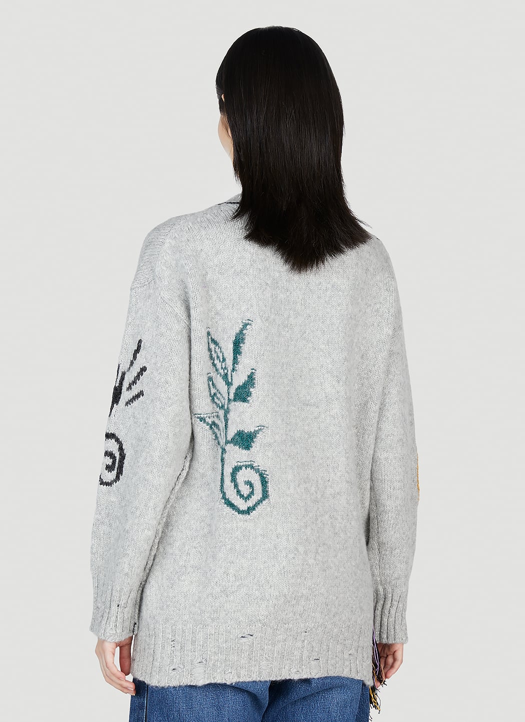 Stella Mccartney Women Folklore Embroidery Sweater