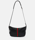 Gucci Women Lunetta Small Leather Crossbody Bag