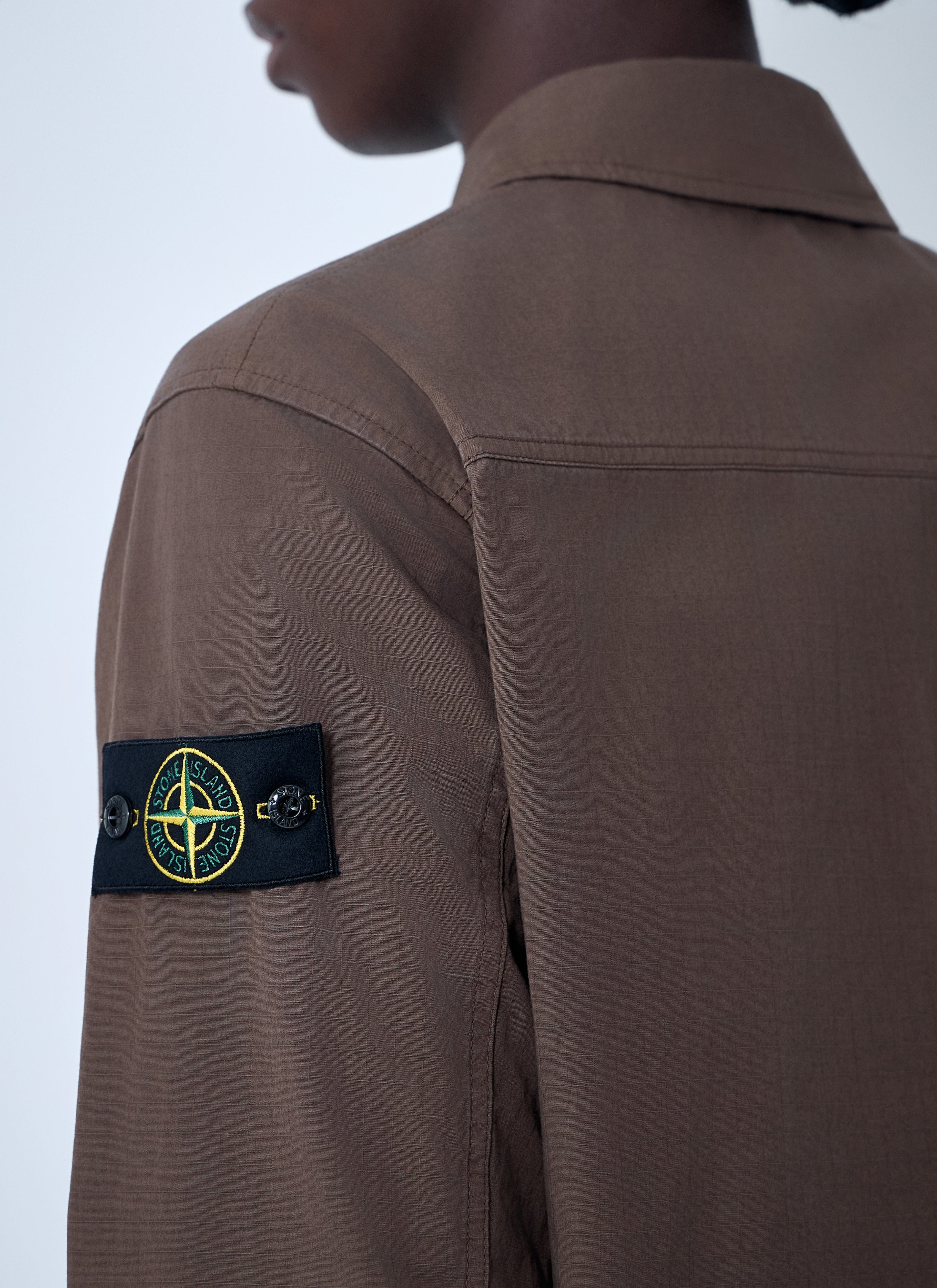 Stone Island Men Logo Patch Jacket