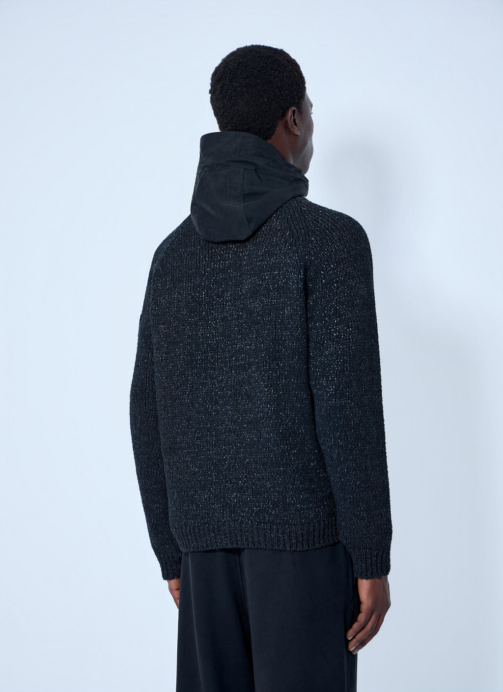 Stone Island Men Textured Knit Jacket