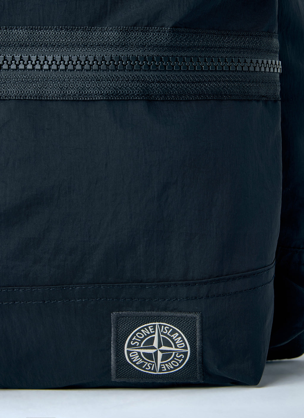Stone Island Men Nylon Backpack With Front Zip Pocket