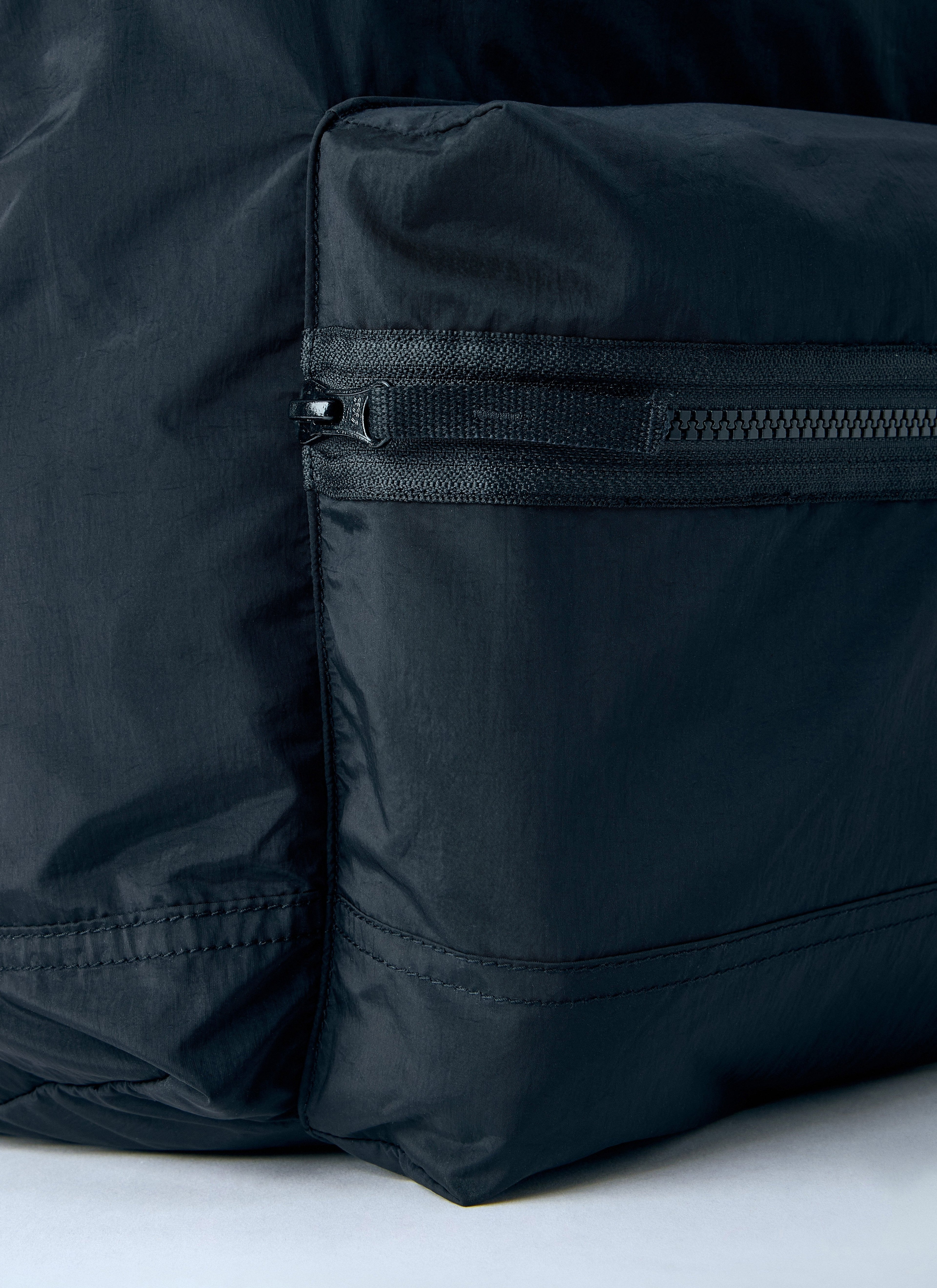 Stone Island Men Nylon Backpack With Front Zip Pocket