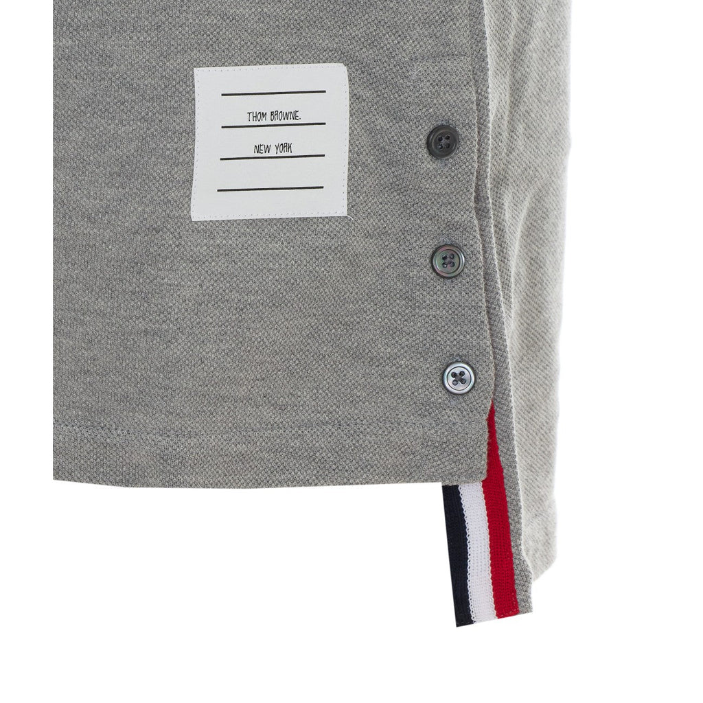 Thom Browne Women Stripe Logo Polo Dress