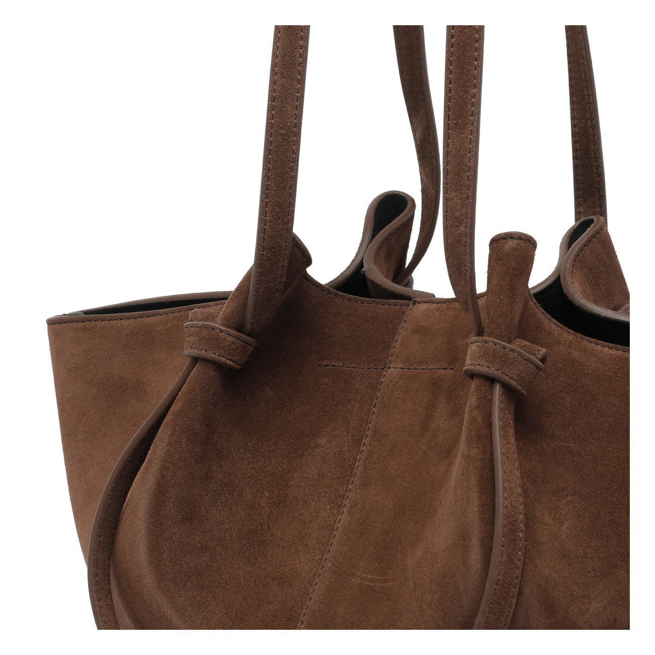 Yuzefi Women Suede Mochi Shoulder Bag