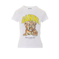 Ganni Women T-Shirt With Tiger