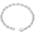 Men's Classic Anchor 14k Gold (19gram) or Platinum (35gram) 5.5mm Link Bracelet 8.5"