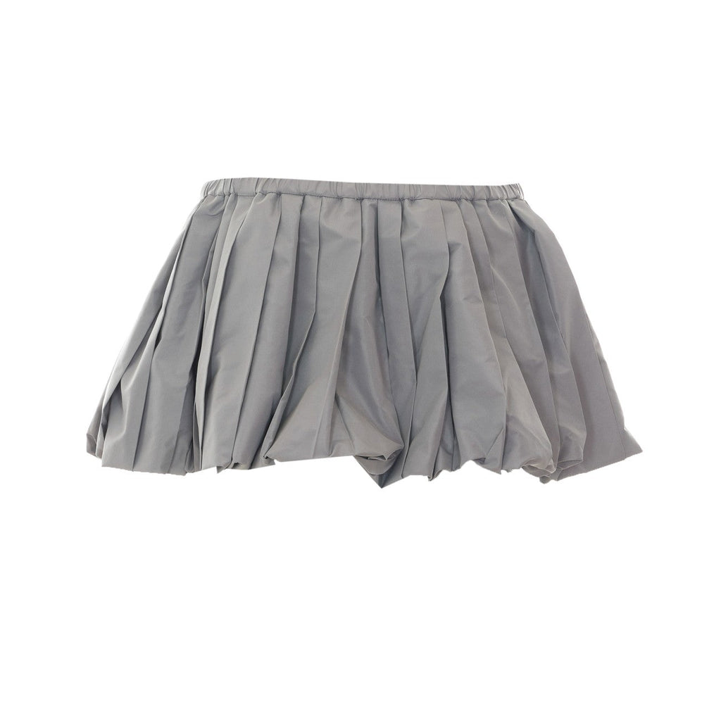 Miu Miu Women Technical Fabric Mini Skirt