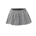Miu Miu Women Technical Fabric Mini Skirt
