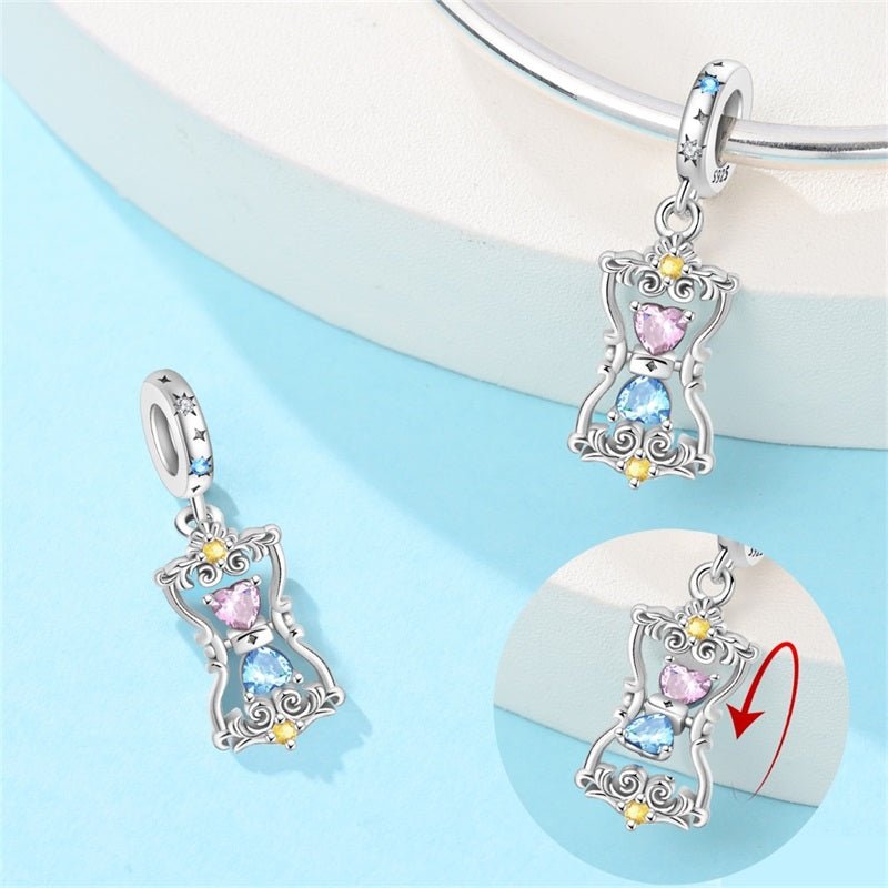 Time of Dreams Hourglass Dangle Charm