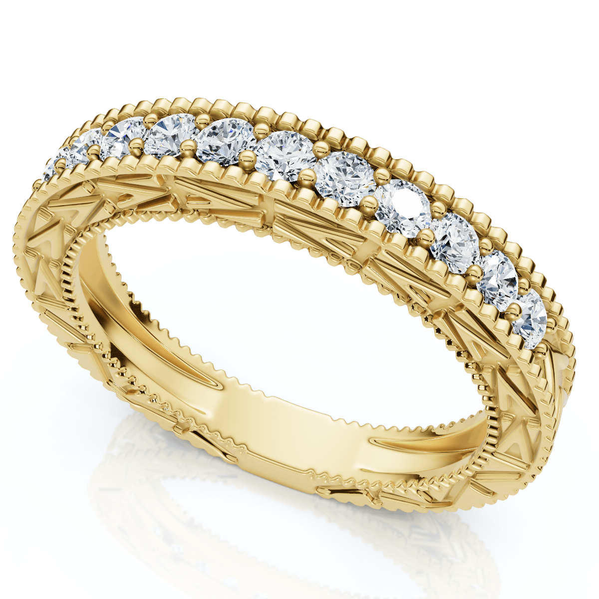 1/3Ct Diamond Stackable Anniversary Wedding Ring 14k Gold or Platinum Lab Grown