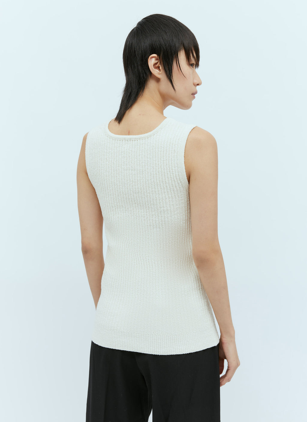 Toteme Women Bouclé Knit Tank Top