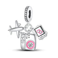 Travel Moments Camera & Airplane Charm