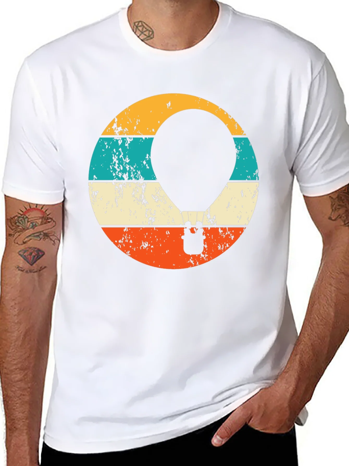Retro Hot Air Balloon T-Shirt