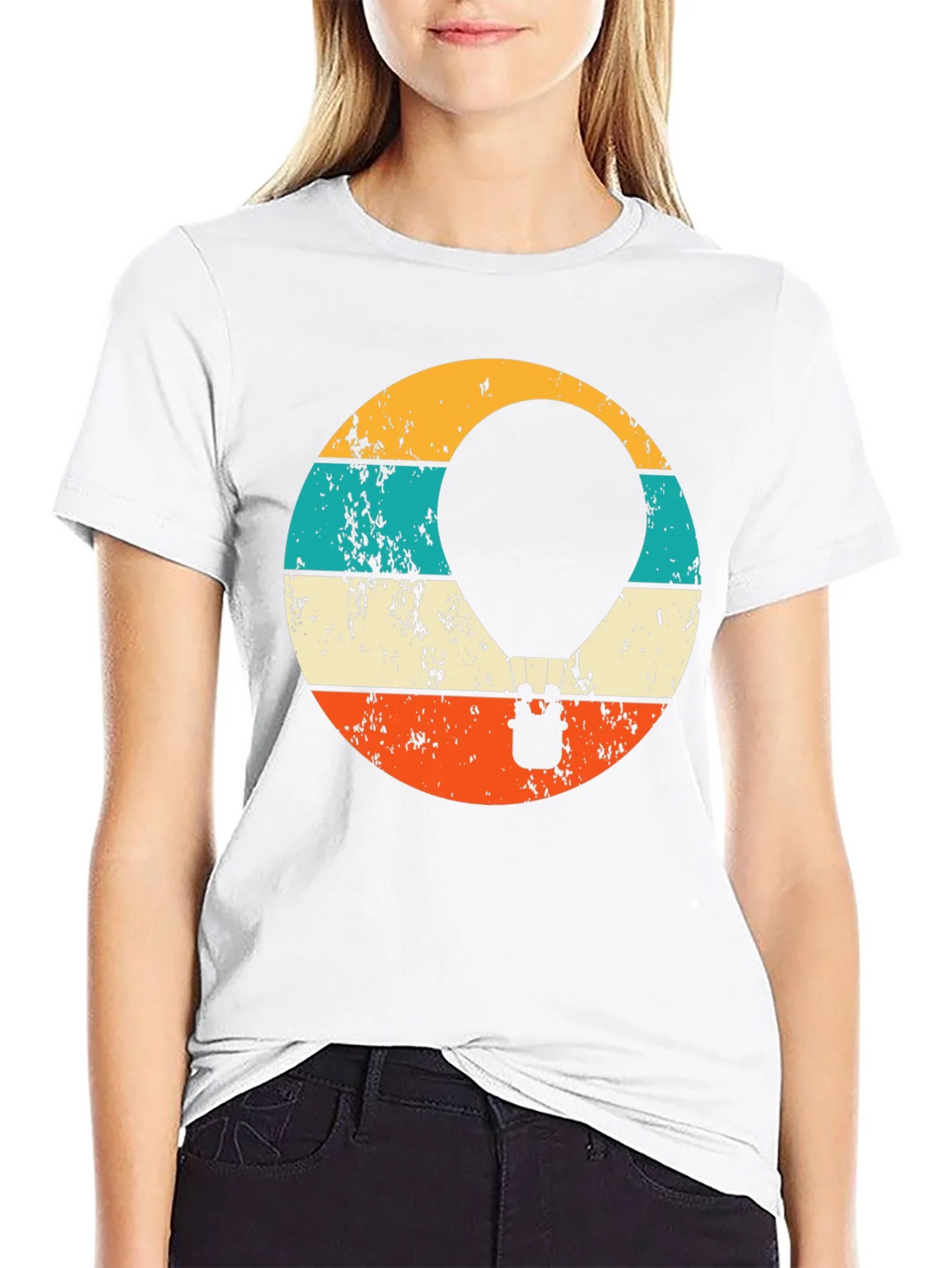 Retro Hot Air Balloon T-Shirt