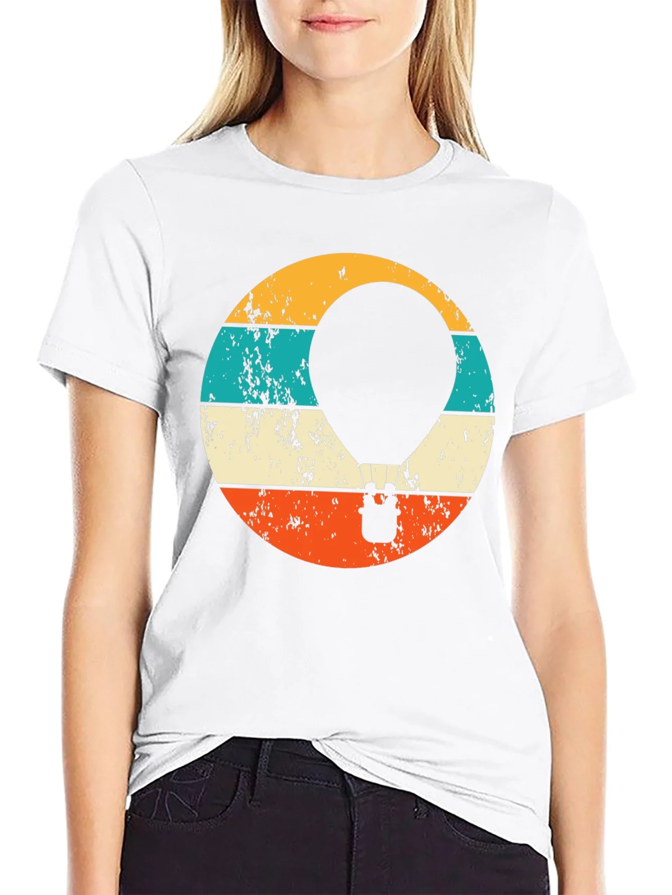 Retro Hot Air Balloon T-Shirt