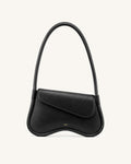 Addisyn Wave Shoulder Bag - Black