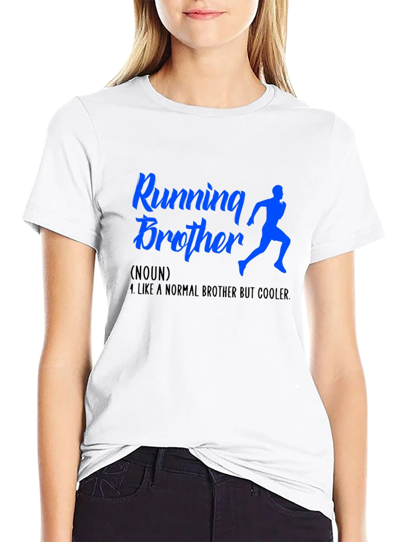 Running Brother T-Shirt - Cool Brother Gift