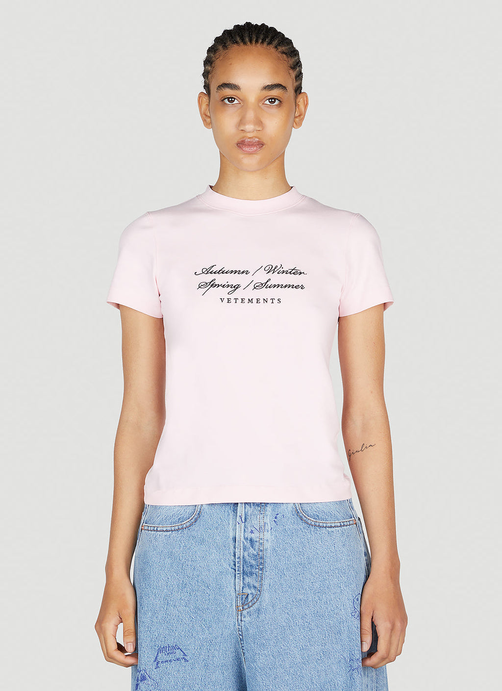 Vetements Women Four Seasons T-Shirt