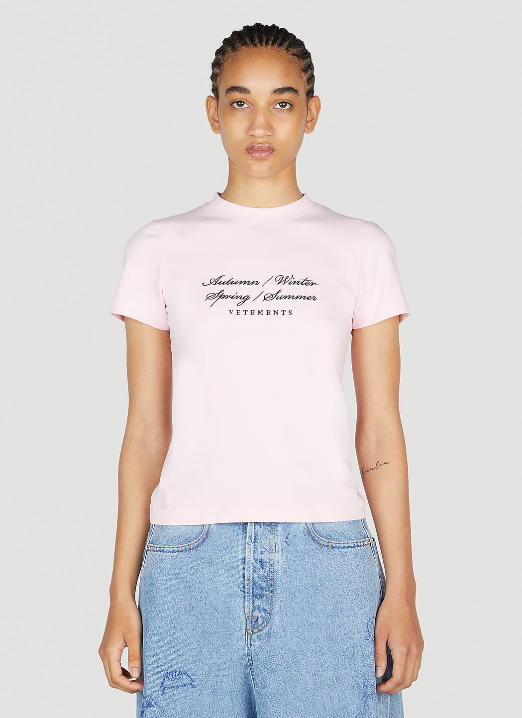 Vetements Women Four Seasons T-Shirt