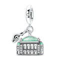 Vienna Opera House with Musical Note Dangle Charm