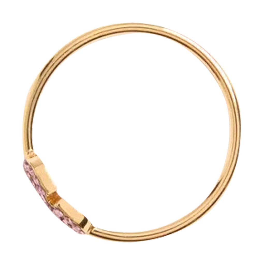 Valentino Garavani Women Vlogo Signature Metal And Swarovski Crystals Ring