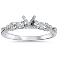 1/3ct Diamond Engagement Semi Mount Ring Setting 14K Size Selectable